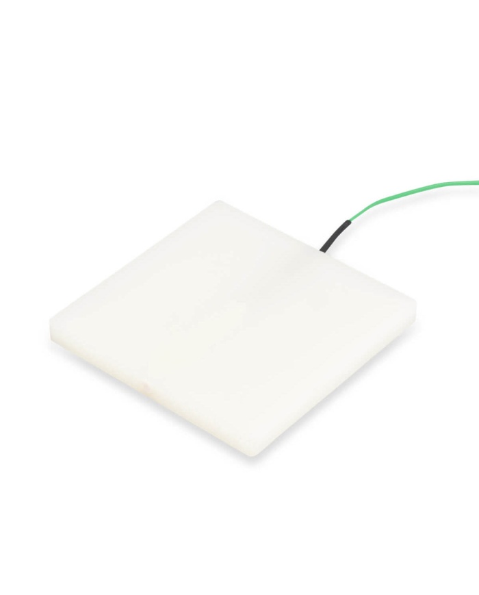 ETI Givare, termoelement typ K, simulerar temperatur i livsmedel i kylar och frysar med sin stora mätkropp, 9 x 100 x 100mm. 1 meter kabel