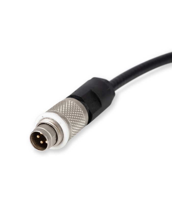 ETI Givare, PT100 RTD-givare, för luft eller gaser, med handtag, för bl.a. HVAC, Ø3,3 x 130mm. 1 meter PVC-kabel, Lumberg-kontakt