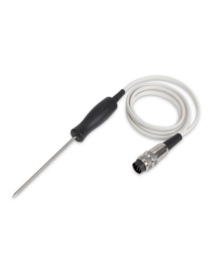 ETI Givare, termistor-sensor, insticksgivare, passande bl.a. 8100 Plus temperatur och pH kit, Ø3.3 x 100mm. C:a 1 meter kabel, med Lumberg-anslutning