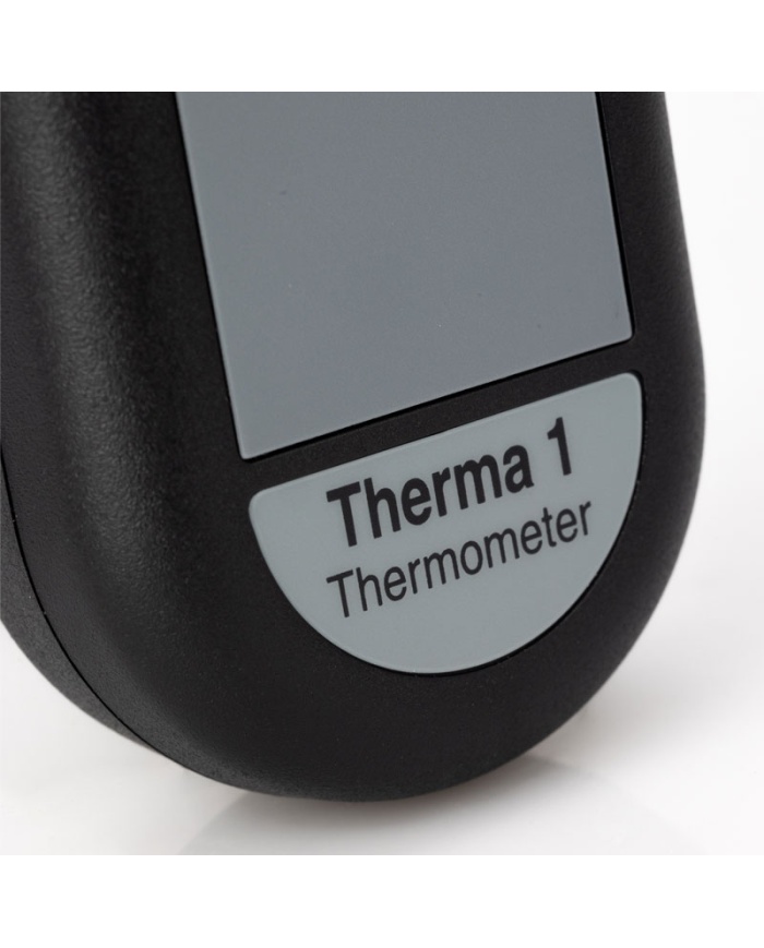 ETI Termometer Therma® 1 för givare termoelement typ K. Exklusive givare. Tålig industri-termometer, mätområde -100 till 1370 °C, upplösning 0,1°C. Med kalibreringscertifikat