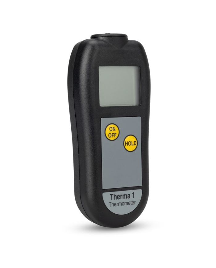 ETI Termometer Therma® 1 för givare termoelement typ K. Exklusive givare. Tålig industri-termometer, mätområde -100 till 1370 °C, upplösning 0,1°C. Med kalibreringscertifikat