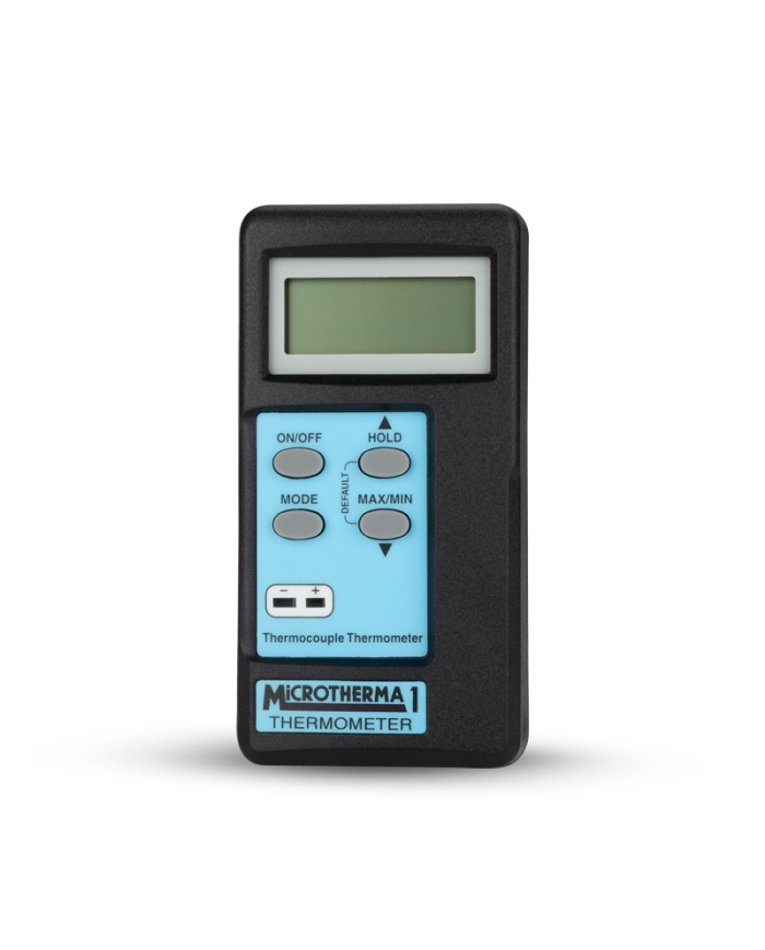 ETI Termometer MicroTherma 1, med inbyggd kalibrering och programmerbar offset-inställning
