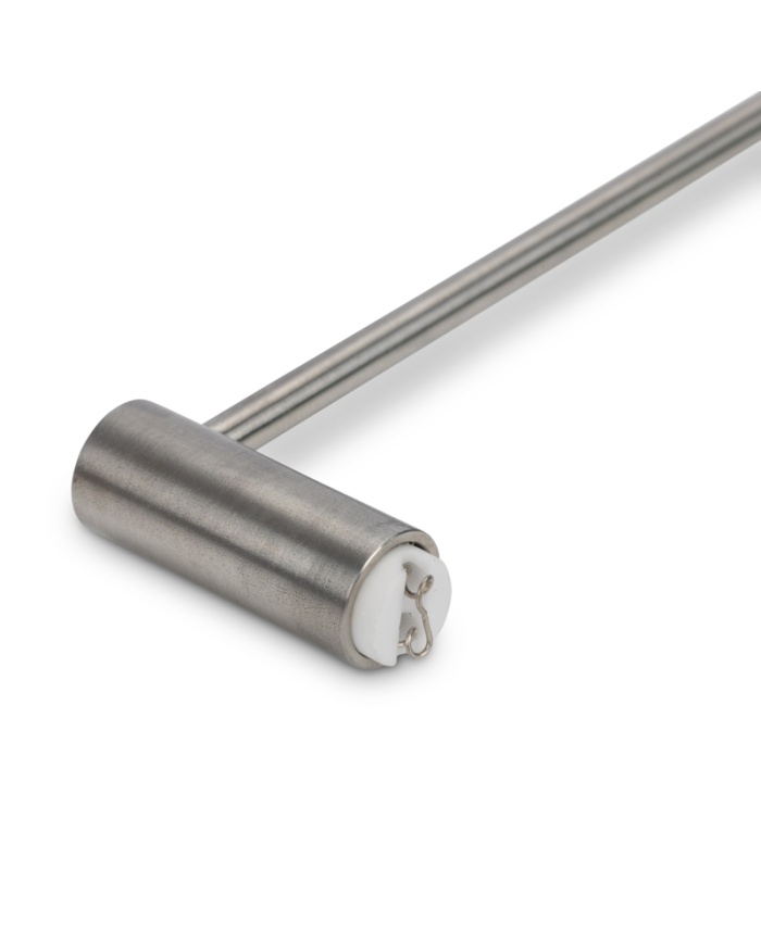 ETI Givare, termoelement typ K, vinklad ytgivare för stekbord Ø12 x 130mm, med spiralkabel