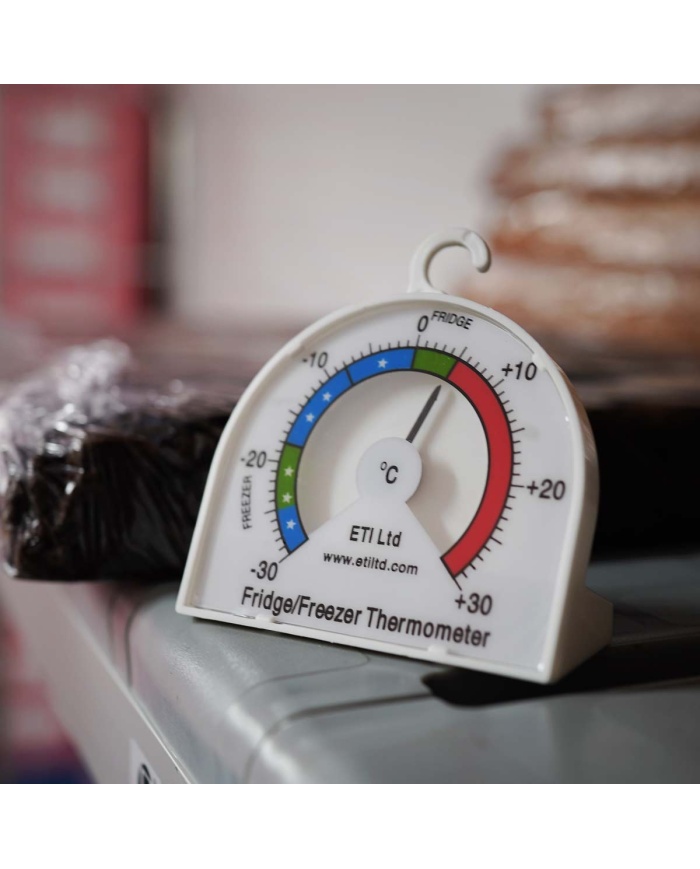ETI Traditionell analog kyl- & frystermometer med 70mm visartavla