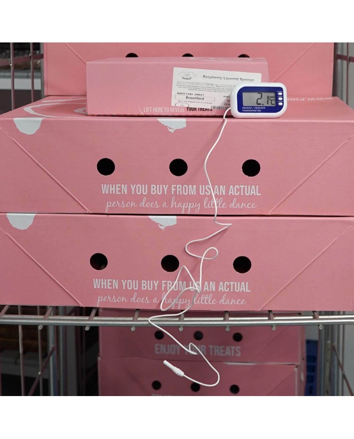 ETI Digital kyl-/frystermometer med ställbart larm