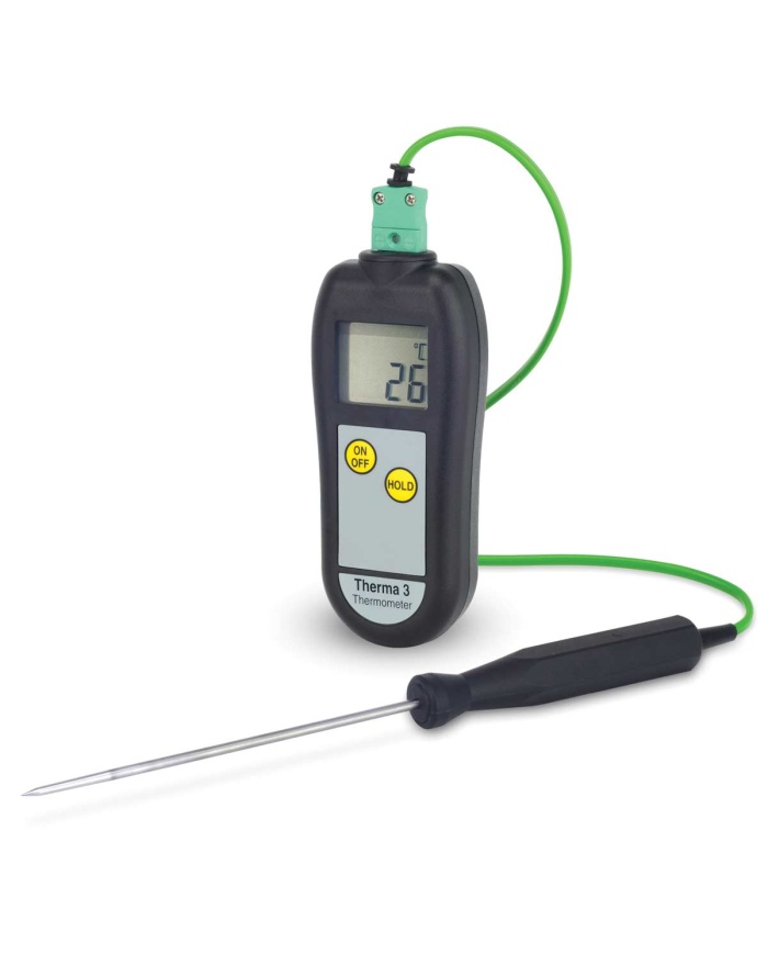 ETI Catering kit i väska med termometer Therma 3® , givare, rengöringsservetter och loggbok