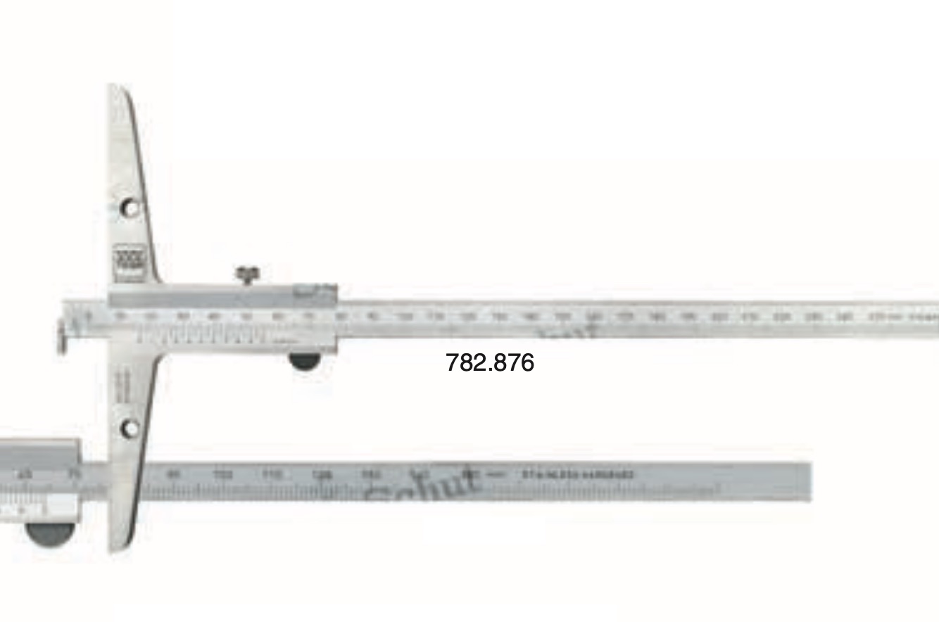 TESA analogt djupmått kort mätyta typ I