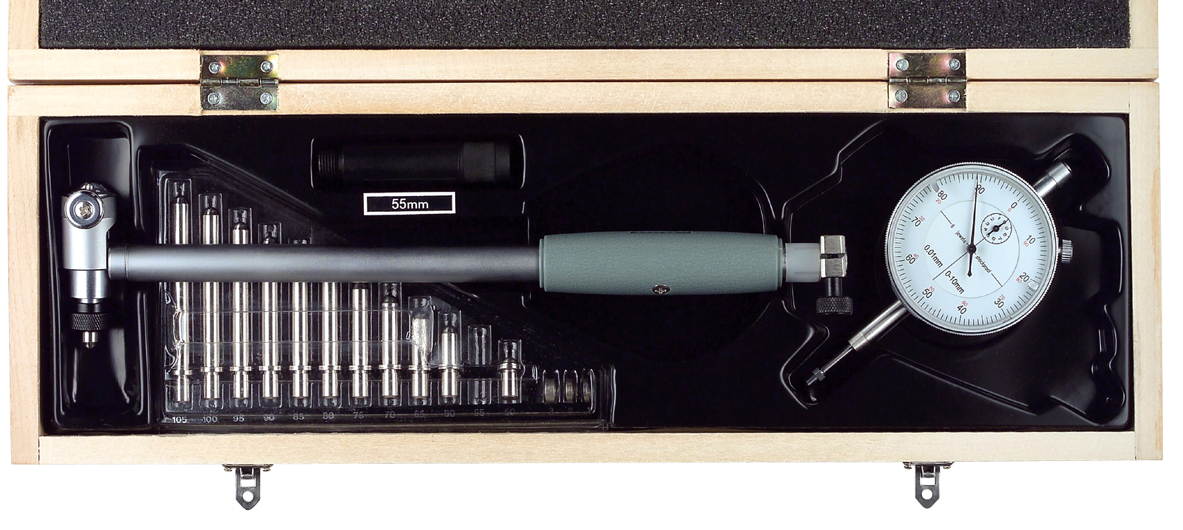 Mätinstrument med analog indikatorklocka för invändig mätning