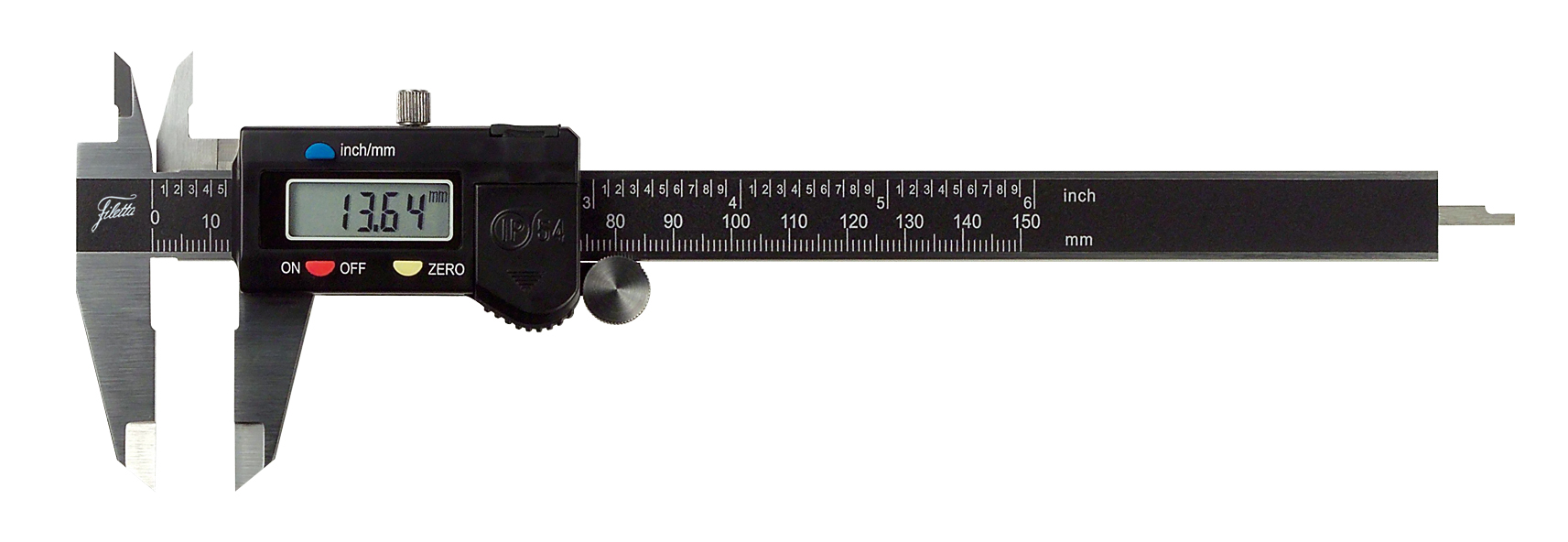 Digitalt skjutmått IP54 0-150 mm – Vattentåligt digitalt skjutmått