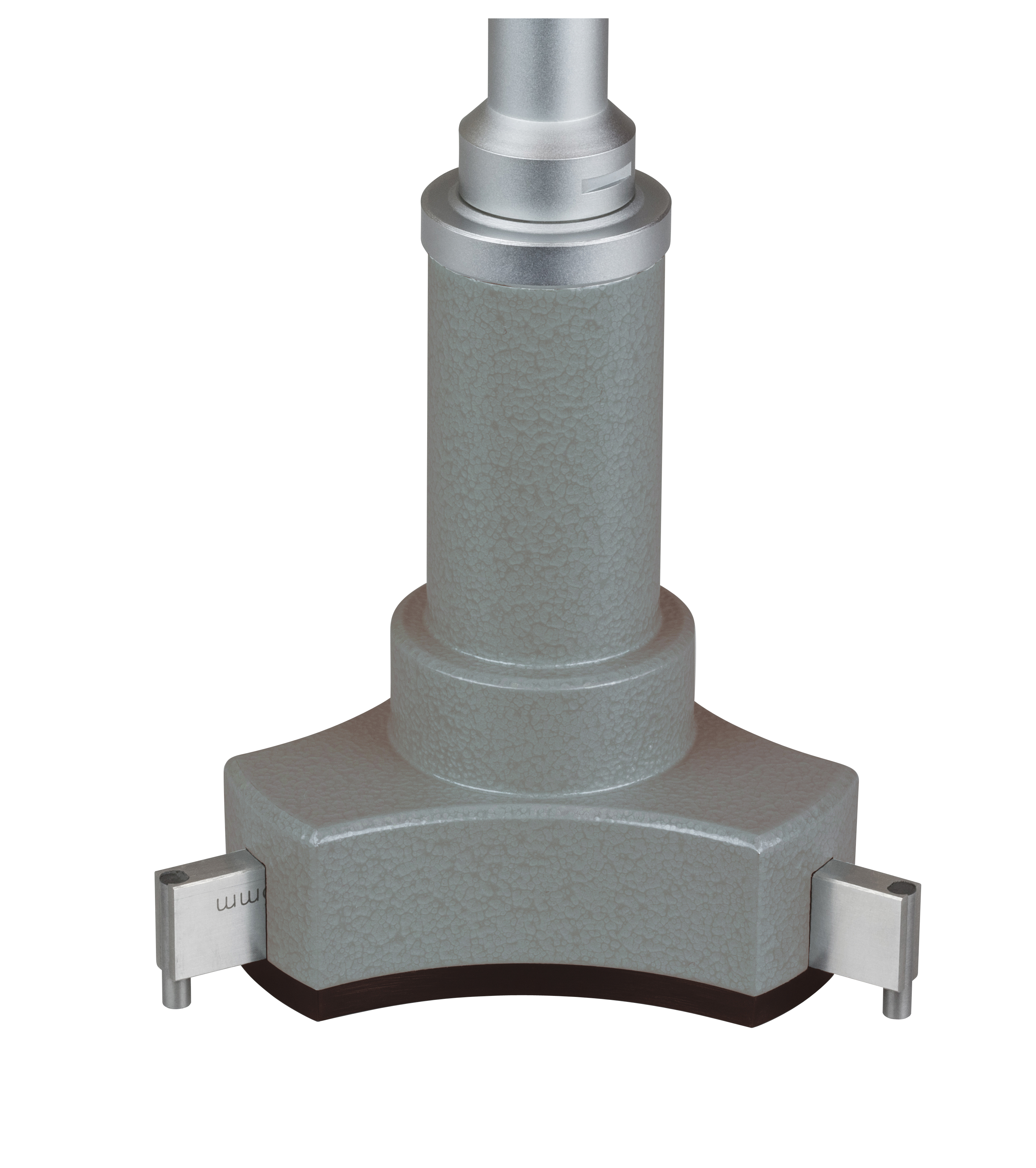 Analog invändig trepunktsmikrometer av Holtest-typ för bottenhål. Mätområde Ø250–275 mm. Skalindelning 0,005 mm. Självcentrerande. Hårdmetallmätytor. Utbytbara mätbultar för större storlekar. Levereras i aluminiumetui med förlängning.